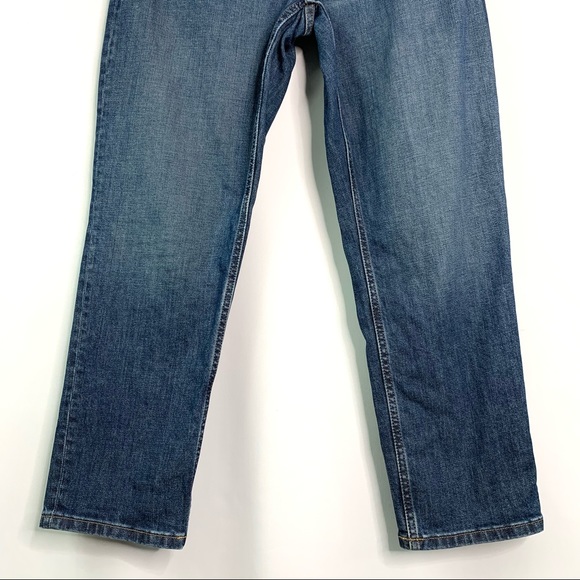 Everlane The Cheeky Jean High Rise Crop Jeans Size 27 Medium Wash - Picture 3 of 6